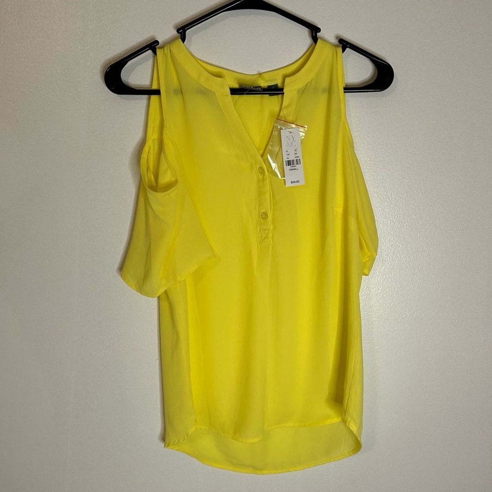 Soho XS yellow blouse